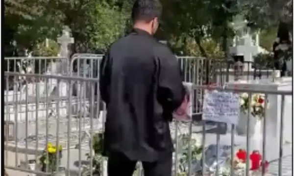 Γιώργος Τσαλίκης: Πήγε στο μνήμα του Γιώργου Μαζωνάκη μόλις επέστρεψε από την Αυστραλία