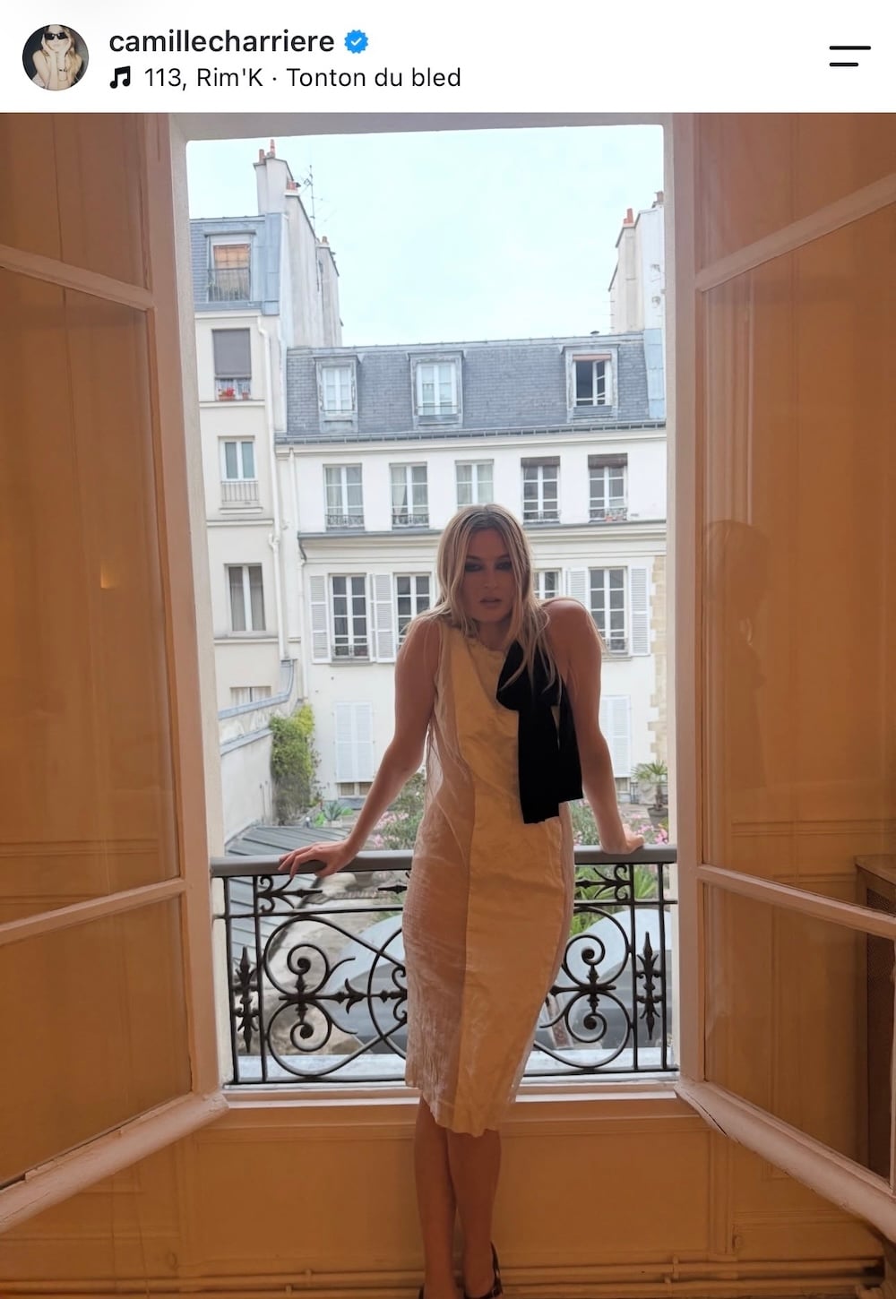 Camille Charrière: Οι ημέρες της στο Παρίσι την εβδομάδα μόδας για τις συλλογές Spring Summer 2027
