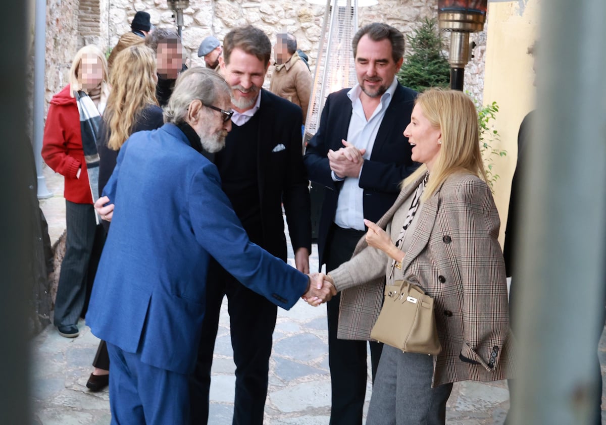 Γιώργος Βαρδινογιάννης: Η σπάνια εμφάνιση με τον Νικόλαο Ντε Γκρες, ο γάμος της Χρυσής και ο λόγος του στη δεξίωση