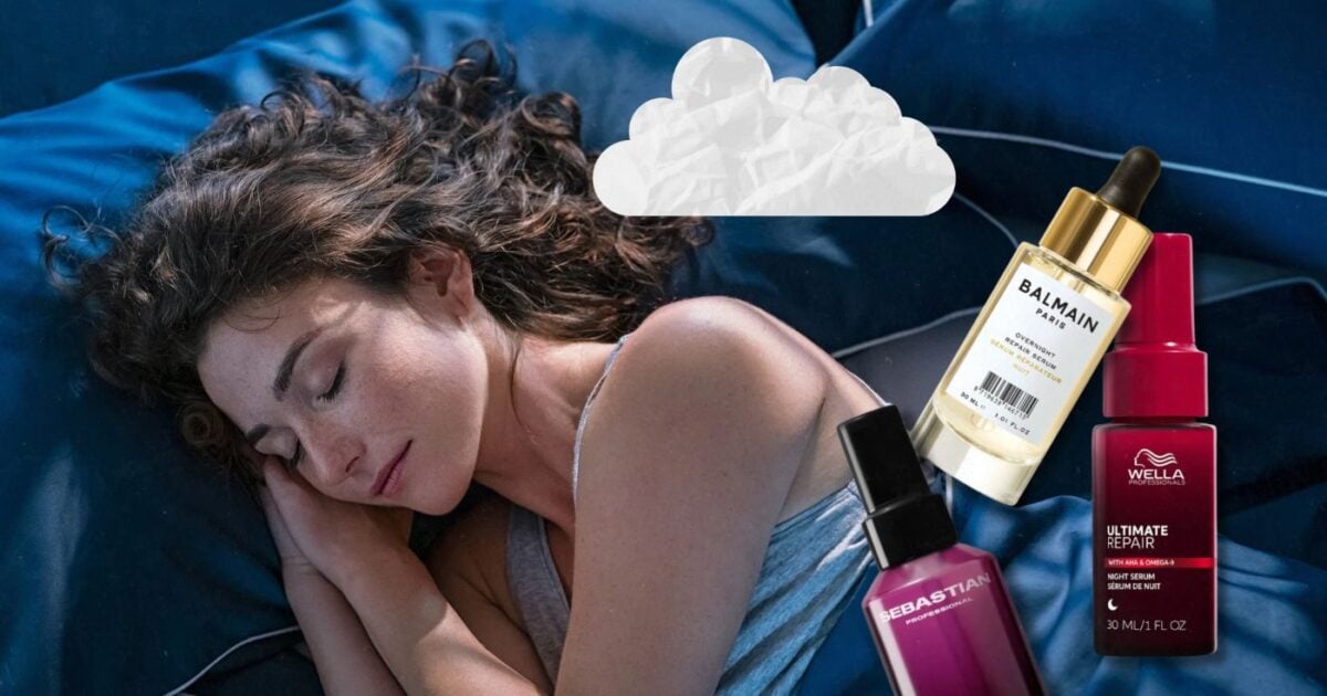 Hair night serum: Τα αγαπημένα της beauty editor για επανόρθωση των μαλλιών όσο κοιμάσαι