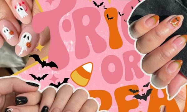 Casper Nails: Το μανικιούρ με τα φαντασματάκια που θα «στοιχειώσουν» τα νύχια σου