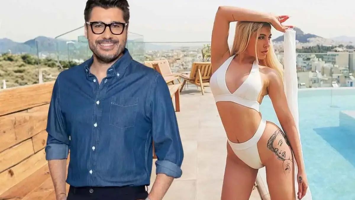 Έλενα Τσαγκρινού: Με τον γιο της στο σπίτι του Λάμπρου Κωνσταντάρα