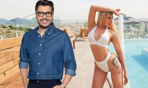 Έλενα Τσαγκρινού: Με τον γιο της στο σπίτι του Λάμπρου Κωνσταντάρα