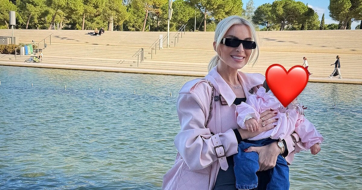 Κατερίνα Καινούργιου: Η τρυφερή φωτογραφία στο κρεβάτι μαζί με την κόρη της, ηλικίας 6 μηνών