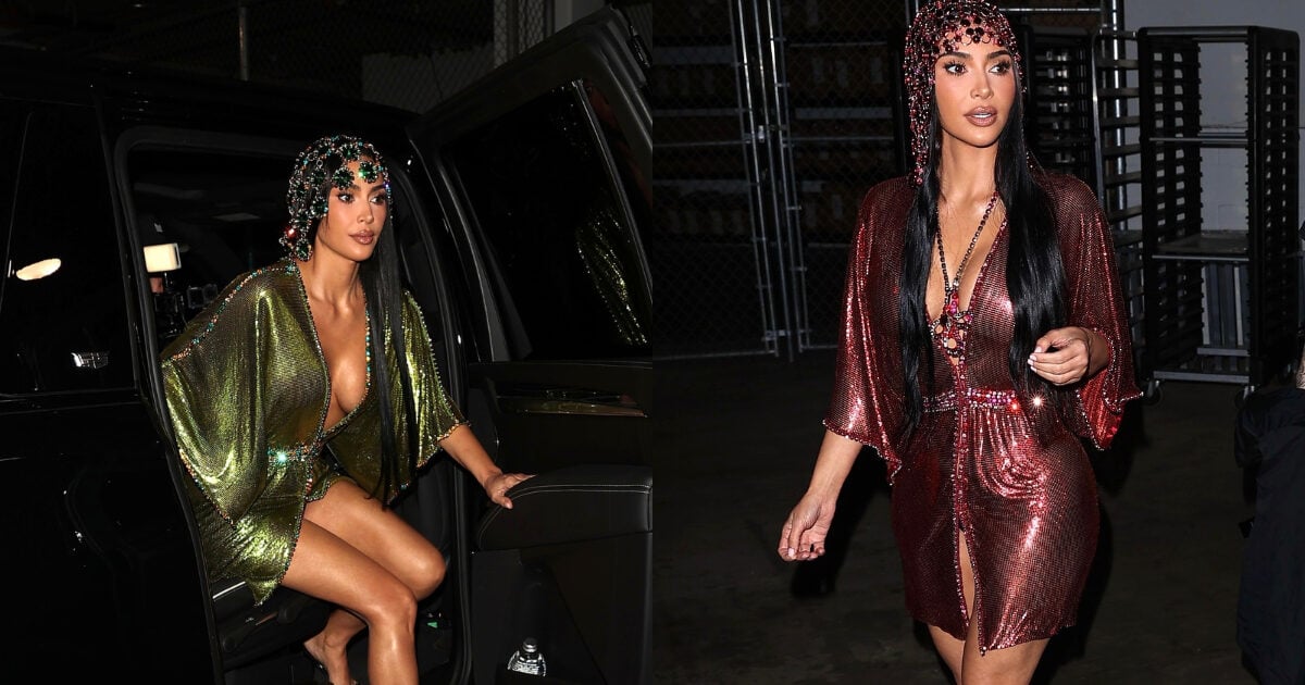 Kim Kardashian: Έκλεισε τα 46 με δύο εντυπωσιακές δημιουργίες Rabanne