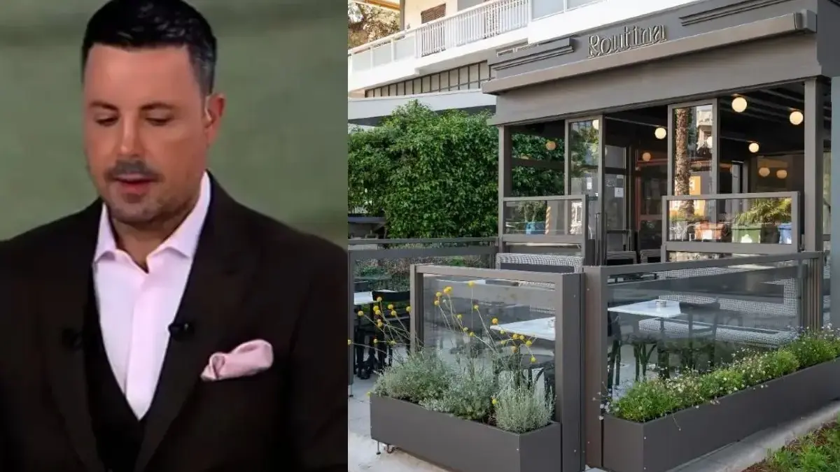 Πέτρος Κουσουλός: Αντέδρασε για τηλεοπτικά συνεργεία έξω από το μαγαζί της αδελφής του Μαζωνάκη