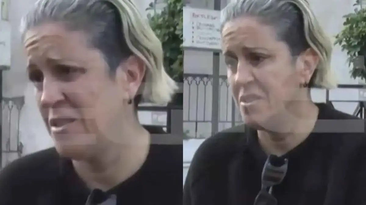 Μαρία Μαζωνάκη: Συντετριμμένη έξω από το πατρικό τους στη Νίκαια μετά το μνημόσυνο – Τι δήλωσε στις κάμερες