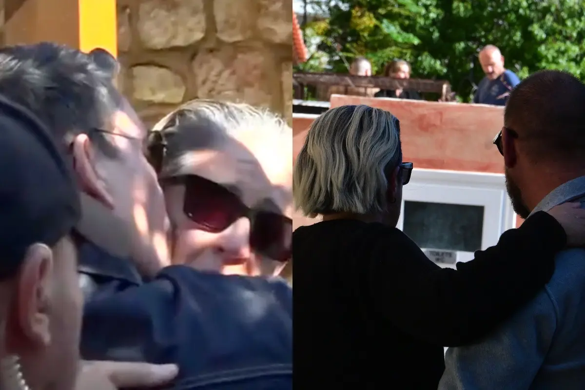Μνημόσυνο Μαζωνάκη: Η Μαρία Μαζωνάκη κατέρρευσε έξω από την εκκλησία