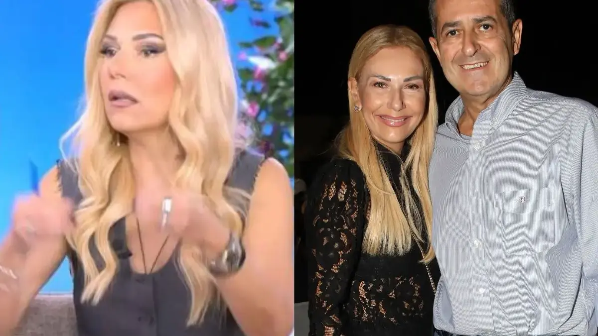 Τίνα Μεσσαροπούλου: «Απασφάλισε» για τα σχόλια ότι έπαιξαν θεατράκι με την υγεία του συζύγου της
