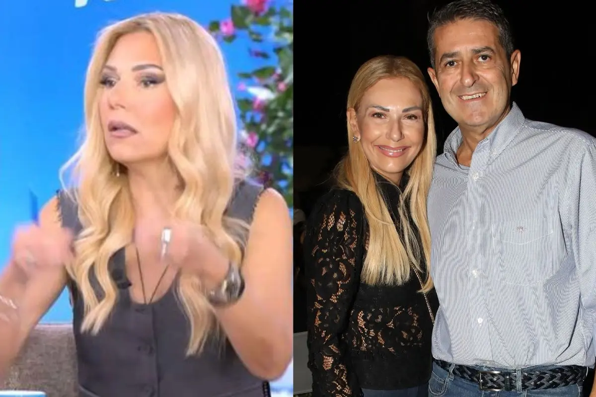 Τίνα Μεσσαροπούλου: «Απασφάλισε» για τα σχόλια ότι έπαιξαν θεατράκι με την υγεία του συζύγου της