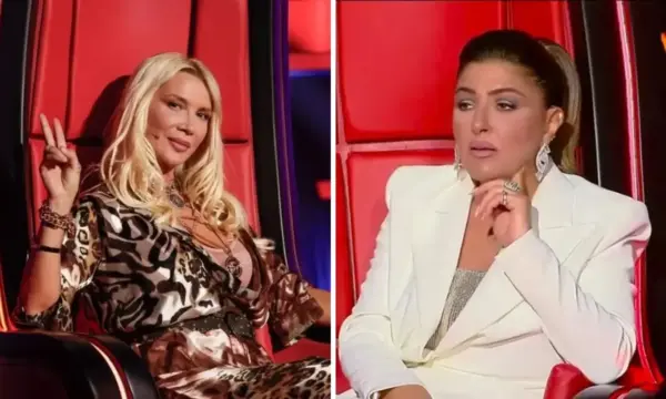 The Voice: Το παρασκήνιο με την Πάολα και την Έλενα Παπαρίζου στα γυρίσματα