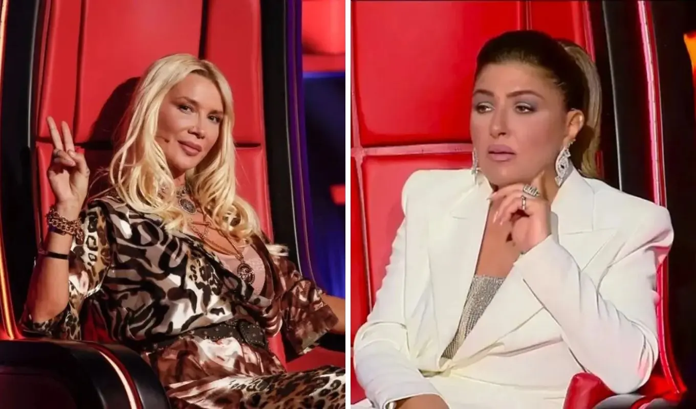 The Voice: Το παρασκήνιο με την Πάολα και την Έλενα Παπαρίζου στα γυρίσματα