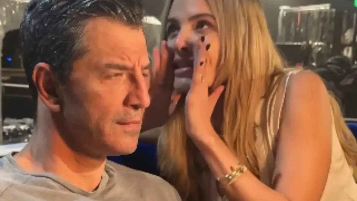 Σάκης Ρουβάς και Κατερίνα Λιόλιου: Το απολαυστικό στιγμιότυπο με το viral trend του TikTok πριν από την πρεμιέρα