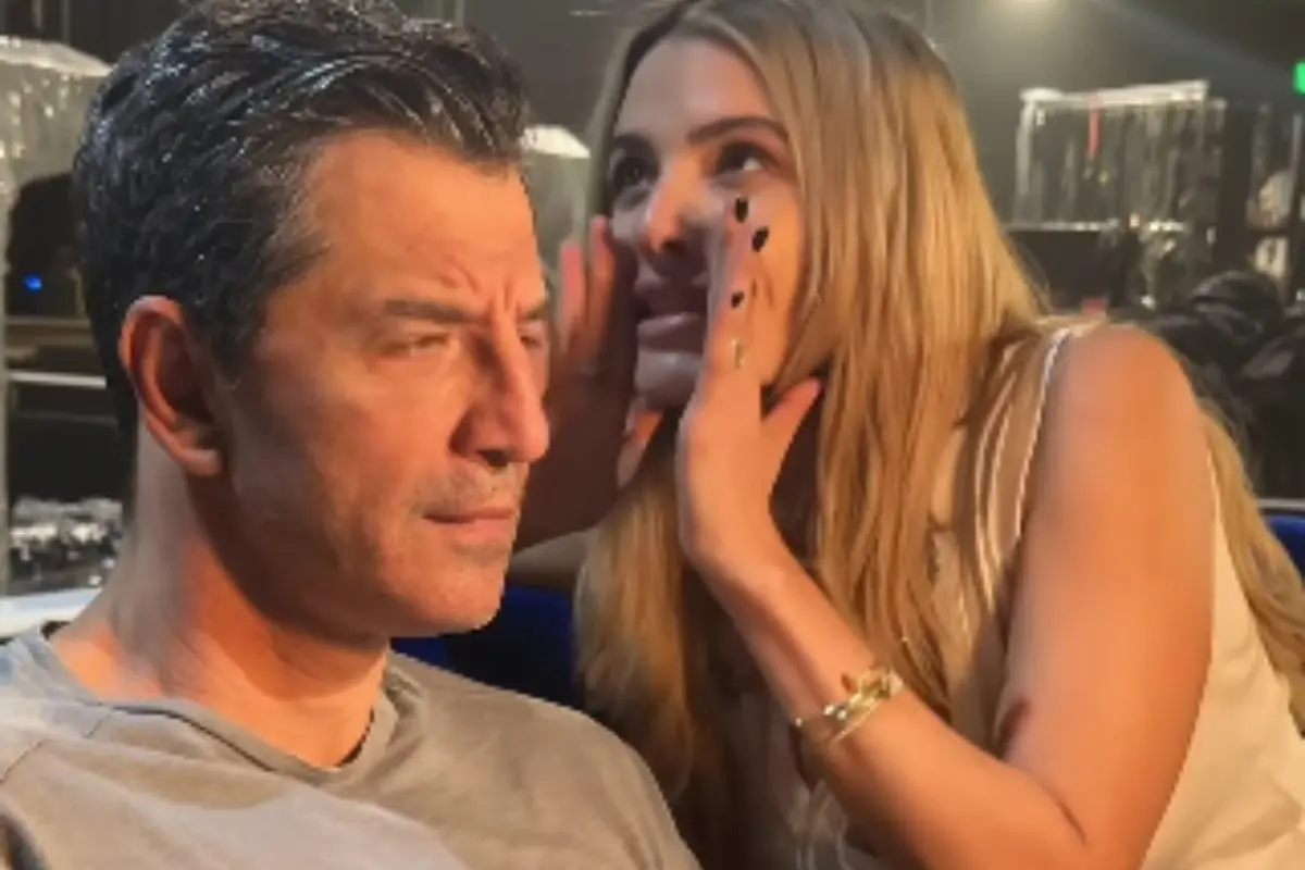 Σάκης Ρουβάς και Κατερίνα Λιόλιου: Το απολαυστικό στιγμιότυπο με το viral trend του TikTok πριν από την πρεμιέρα