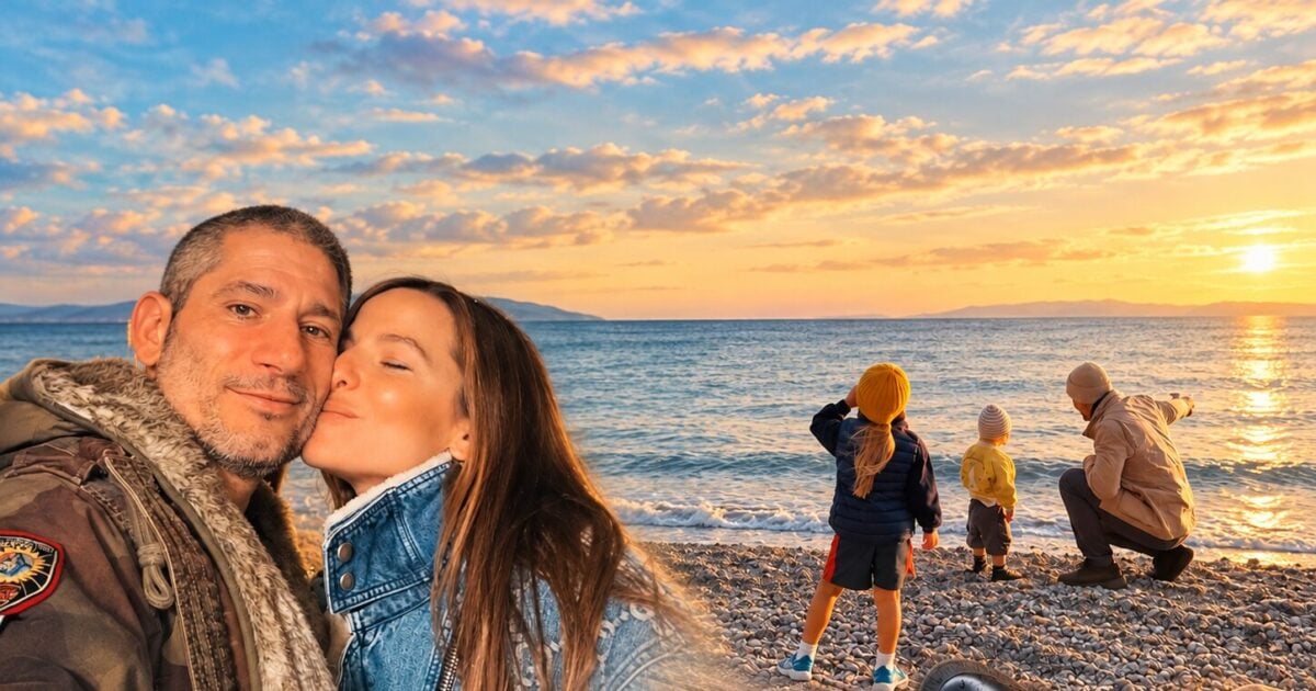 Εριέττα Κούρκουλου: Οι φωτογραφίες με τον Βύρωνα Βασιλειάδη και τους δύο γιους τους